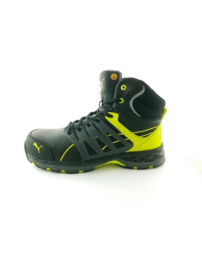 Работни боти Puma Velocity 2.0 Mid S3 жълти ESD