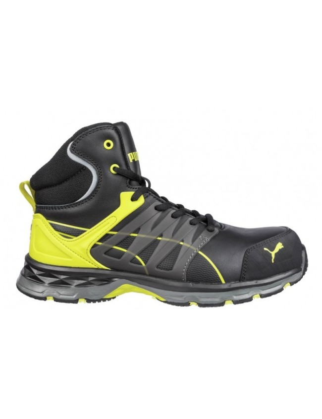 Работни боти Puma Velocity 2.0 Mid S3 жълти ESD