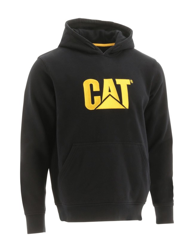 Суитшърт с качулка CAT Trademark logo