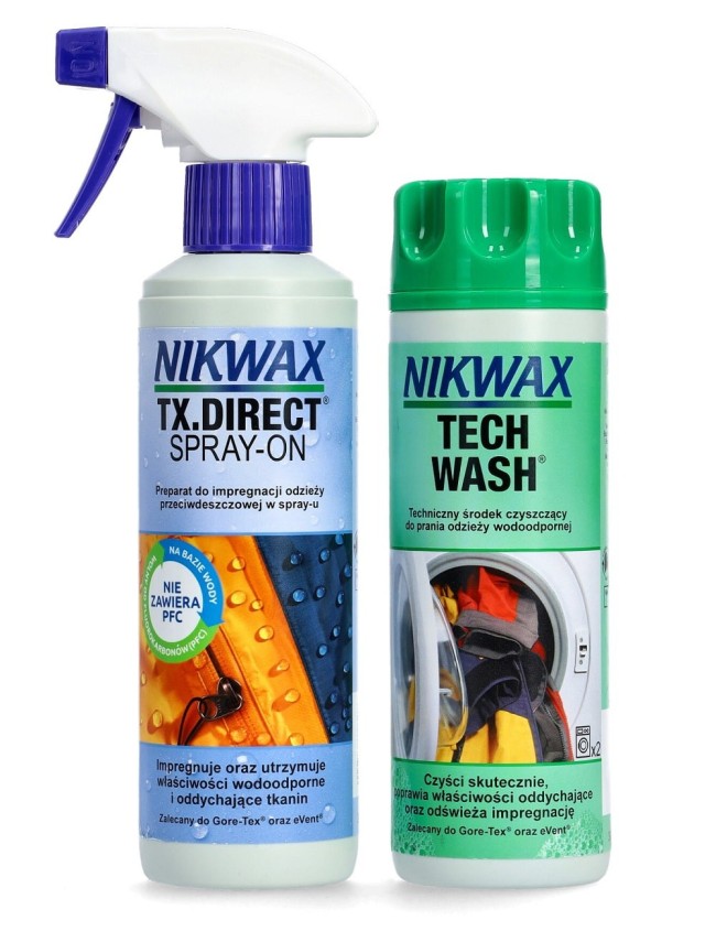 Комплект Nikwax Twin: Tech Wash + TX.Direct Spray On