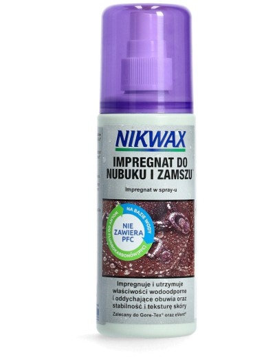 Импрегнатор за обувки Nikwax Nubuck & Suede Proof Spray-on 125ml