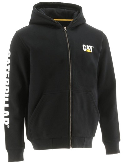 Работен суитшърт с качулка CAT Full Zip Hooded
