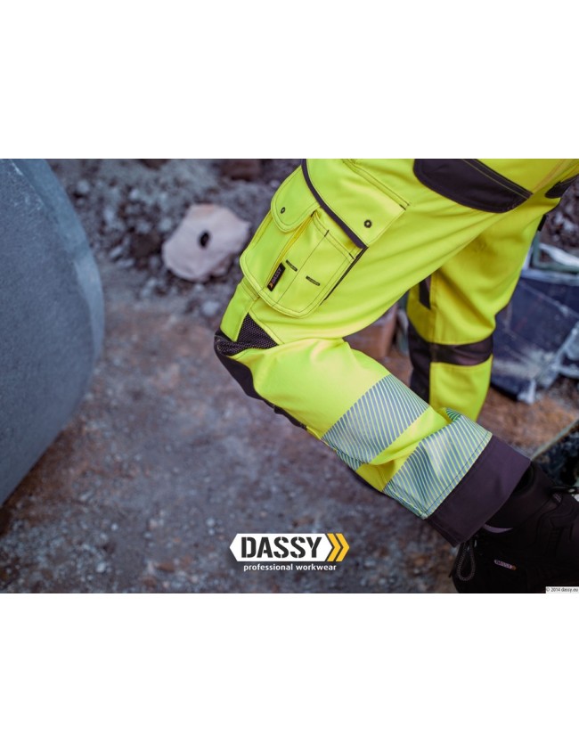 Сигнални работни панталони Dassy Odessa