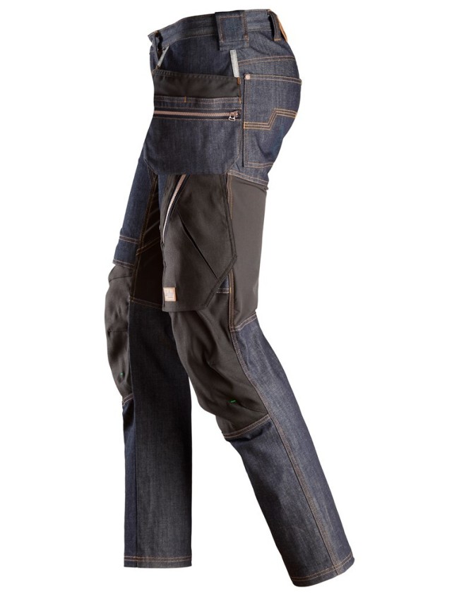 Работни панталони Snickers 6955 Denim FlexiWork+