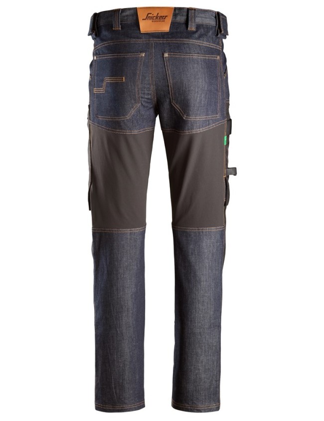 Работни панталони Snickers 6956 Denim FlexiWork+