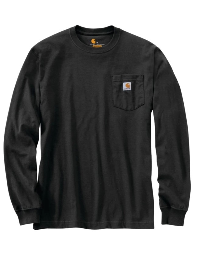 Тениска с дълъг ръкав Carhartt Workwear Pocket тениска L/S