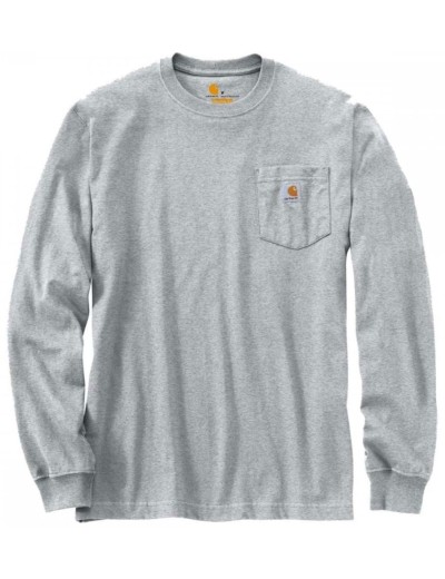 Тениска с дълъг ръкав Carhartt Workwear Pocket тениска L/S