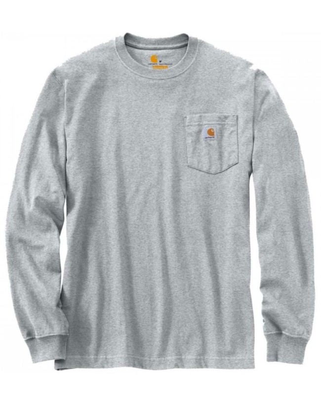 Тениска с дълъг ръкав Carhartt Workwear Pocket тениска L/S
