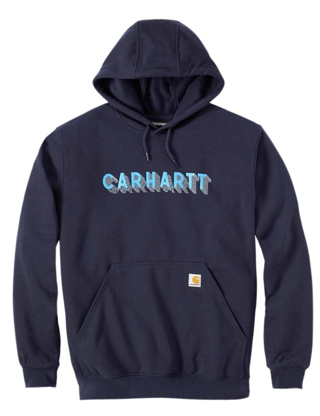 Суитшърт с качулка Carhartt Rain Defender® Midweight Logo