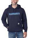 Суитшърт с качулка Carhartt Rain Defender® Midweight Logo