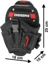 Кобур за винтоверт Diggers Medium Drill Holster Pouch DK576
