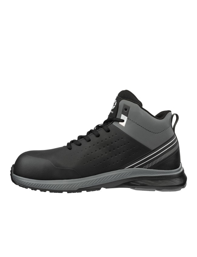 Високи работни обувки Albatros Vigor 2 black mid S3