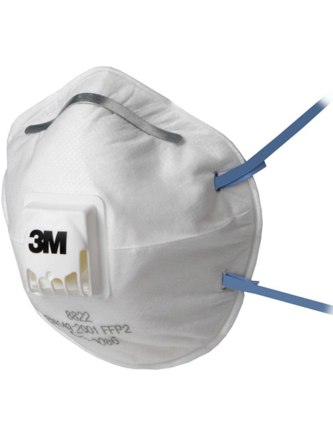 Полумаска 3M 8822 FFP2 с клапан 10 бр.