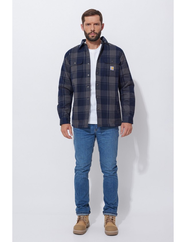 Работна риза топлоизолирана Carhartt Heavyweight Flannel Sherpa