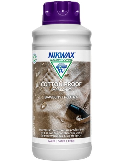 Импрегнатор за памук Nikwax Cotton Proof - 1 л.