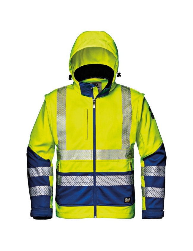 Сигнално softshell яке Sir Safety Starmax
