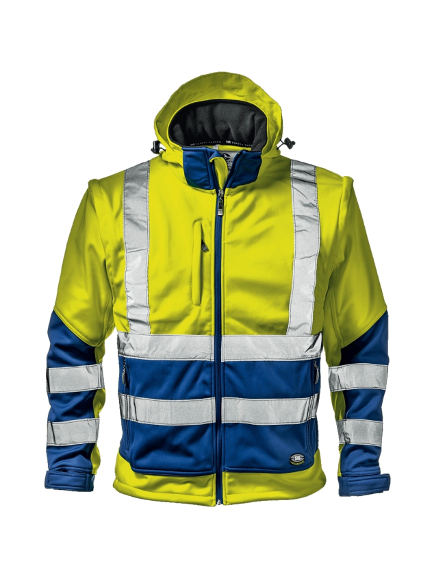 Сигнално softshell яке Sir Safety Starmax