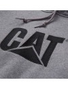 Суитшърт с качулка CAT Trademark logo