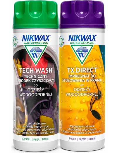 Комплект за поддръжка na облекла Nikwax