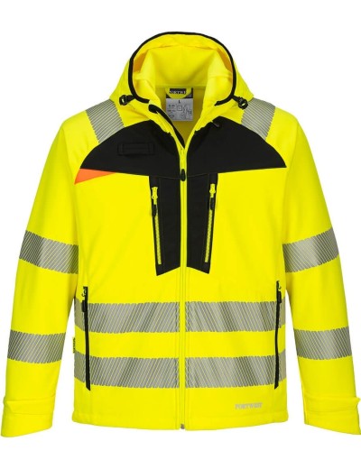 Сигнално softshell яке Portwest DX475