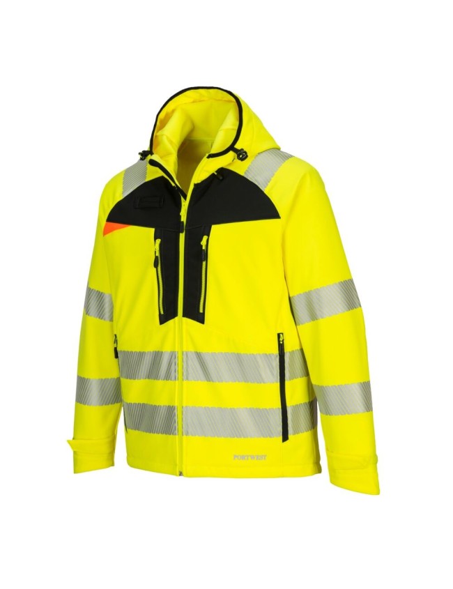 Сигнално softshell яке Portwest DX475