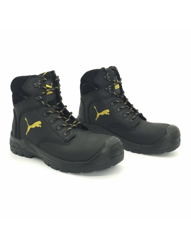 Високи работни обувки Puma Borneo S3