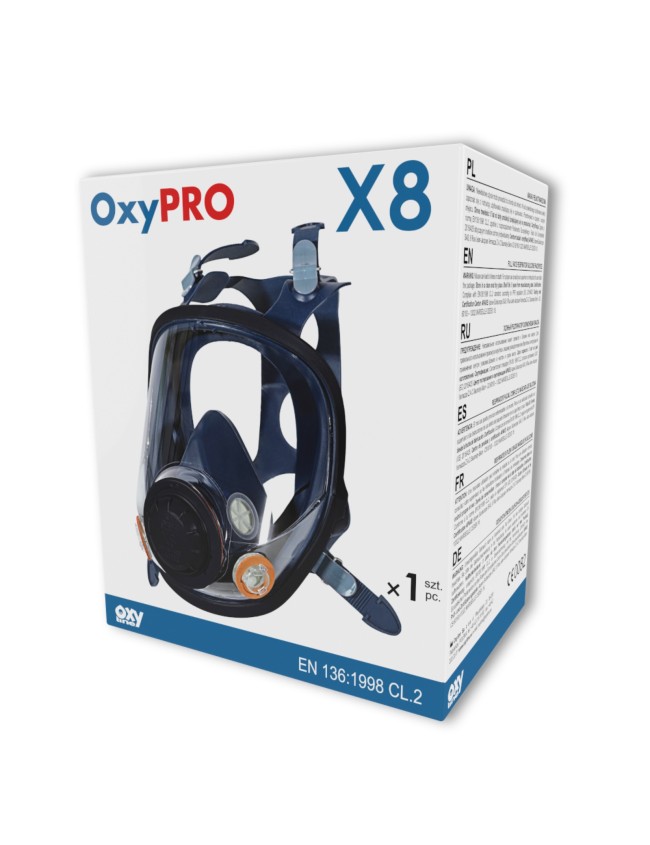 Цяла маска за лице Oxypro X8