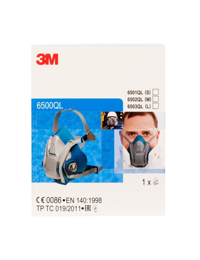Работна полумаска 3M 6500 QL