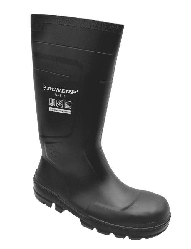 Работни гумени ботуши с бомбе Dunlop Full S5