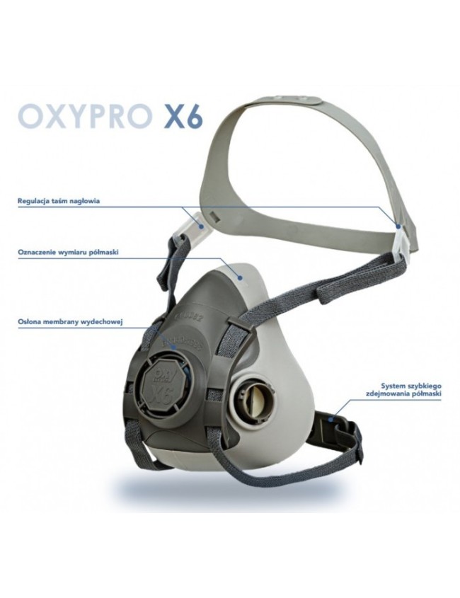 Полумаска OXYPRO X6