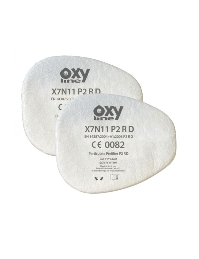 Прахов филтър за маска P2 OXYPRO X7N11 P2 R