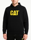 Суитшърт с качулка CAT Trademark logo