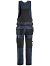 Работни Гащеризони с тиранти Snickers 6014 Canvas Stretch