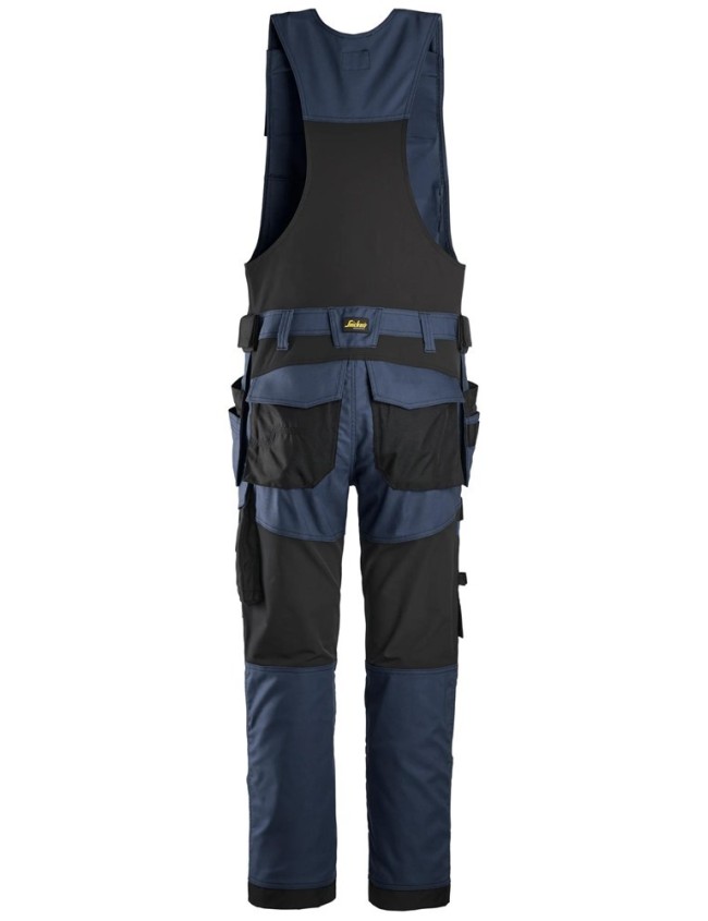 Работни Гащеризони с тиранти Snickers 6014 Canvas Stretch