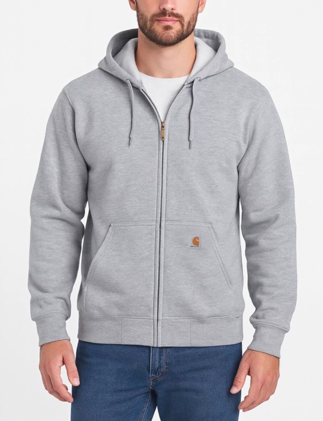 Работен суитшърт Carhartt K122 MIDWEIGHT ZIP HOODED SWEATSHIRT
