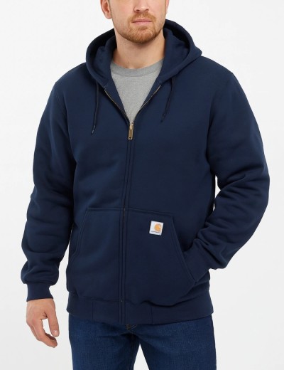 Работен суитшърт Carhartt K122 MIDWEIGHT ZIP HOODED SWEATSHIRT