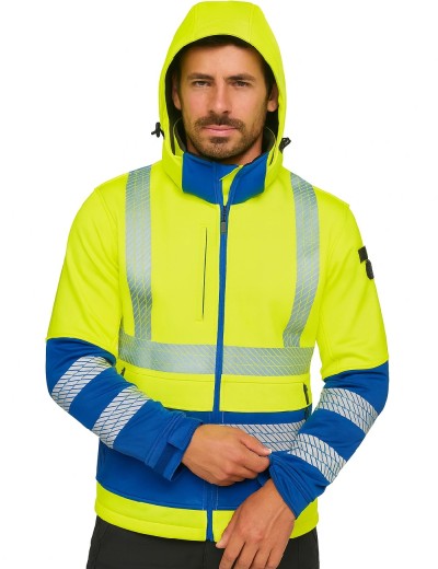 Сигнално softshell яке Sir Safety Starmax