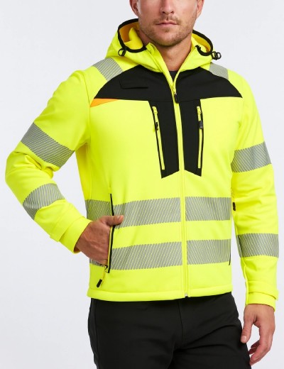 Сигнално softshell яке Portwest DX475