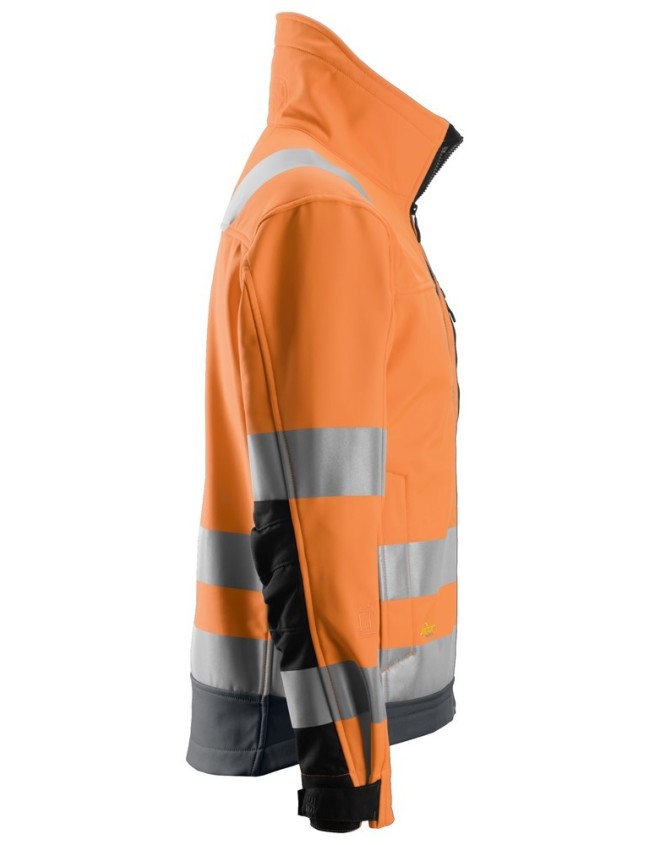 Сигнално Softshell яке Snickers 1230