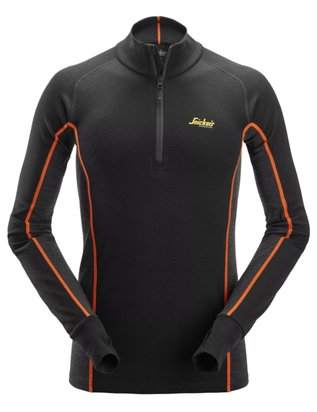 Термо тениска от мериносова вълна Snickers 9482
