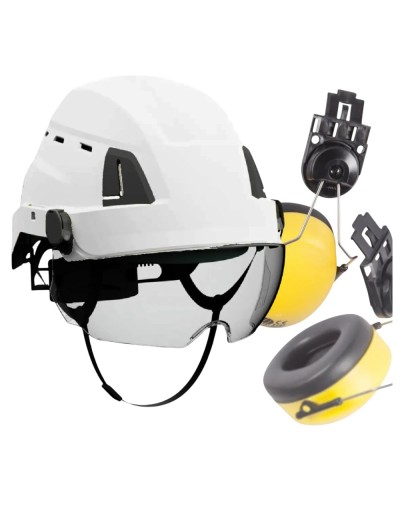 Защитна каска Protekt ATRA 40V с антифони