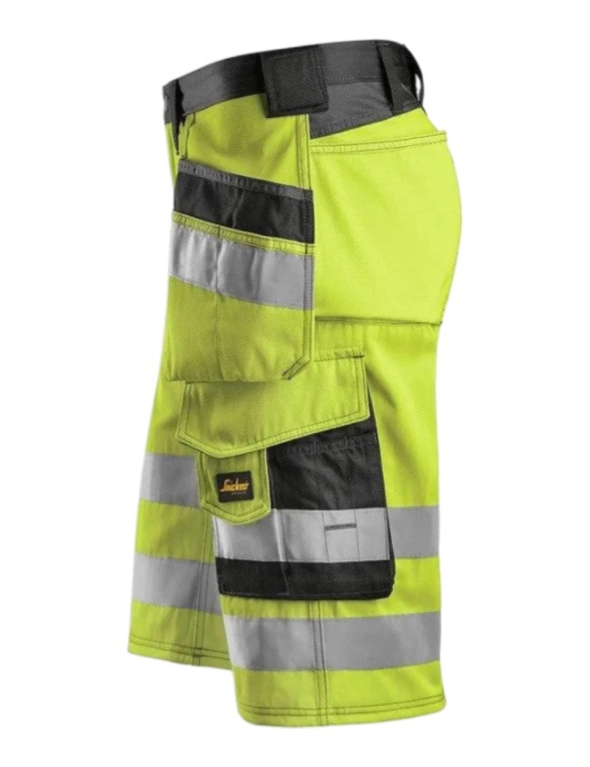 Къси работни панталони Snickers Workwear 3033 Hi-Vis