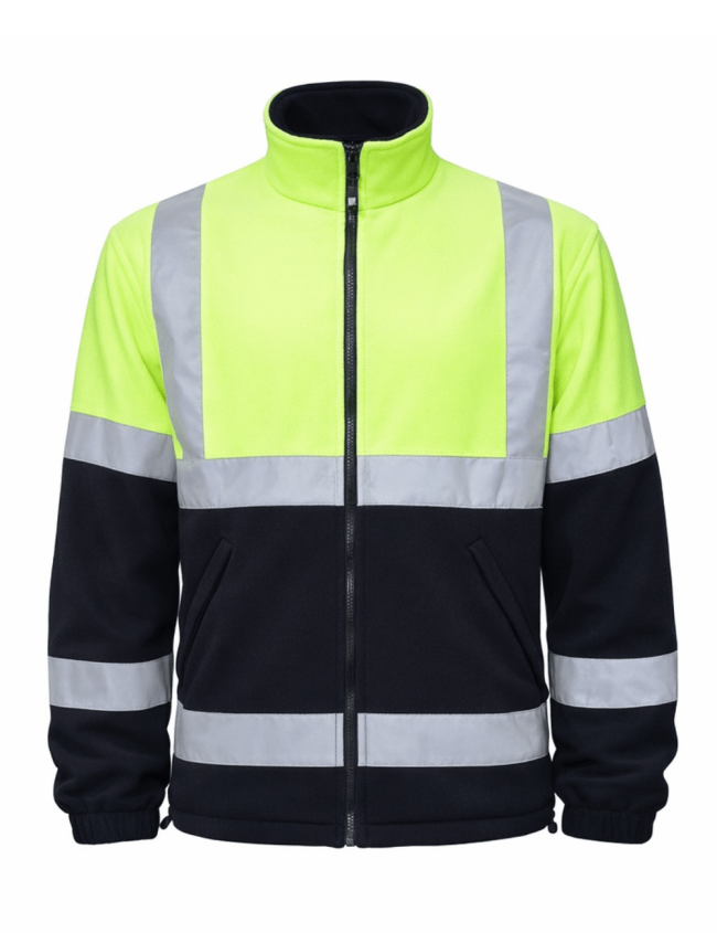 Сигнално поларно яке BoSafety Fleece C2