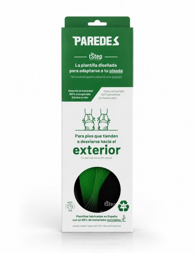 Ортопедични стелки за обувки Paredes със супинатор