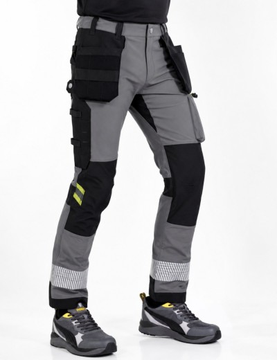 Работни панталони еластични Bosafety Tension Plus | Balticworkwear.bg