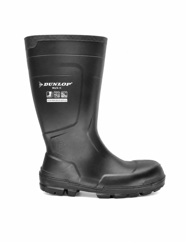 Работни гумени ботуши с бомбе Dunlop Full S5