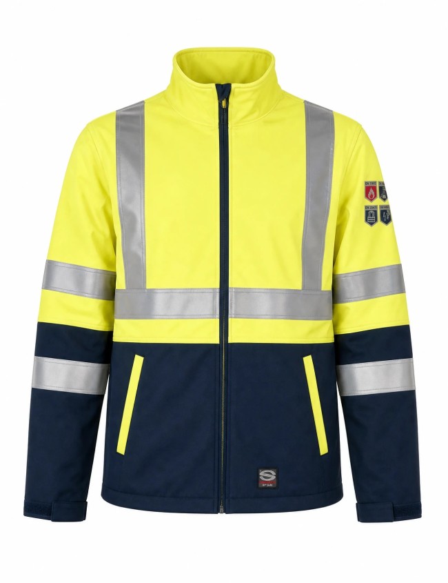 Антистатично работно яке SIR Microlines Softshell