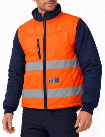 Яке Driver Sir Safety Jacket cигнална работно яке със свалящи