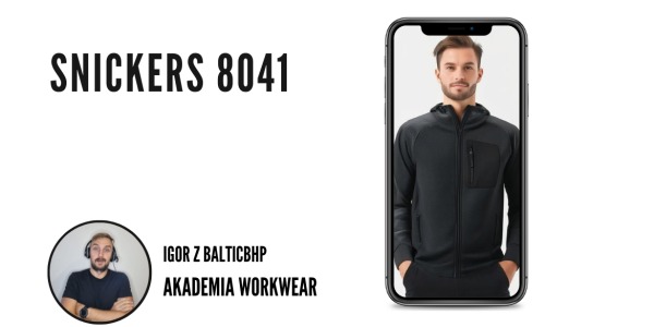 Нов суитшърт Snickers Workwear 8041, нови цветове и освежен дизайн
